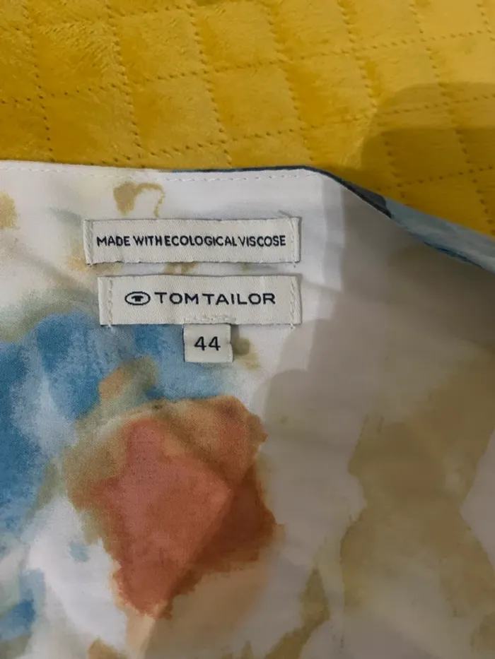 Blouse Tom Taylor écologie viscose taille 44 manches courtes - photo numéro 7
