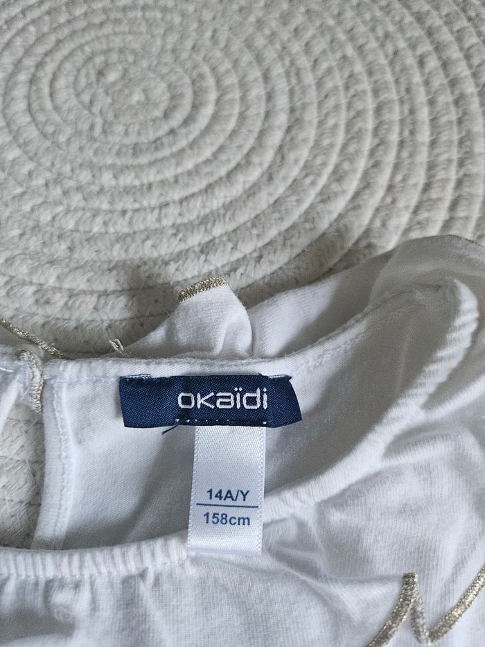 T-shirt manche longue Okaidi 14ans - photo numéro 4