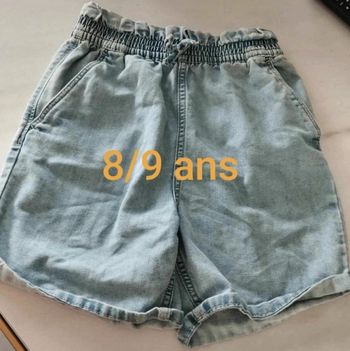 short en jean 8/9 ans - 134cm C&A