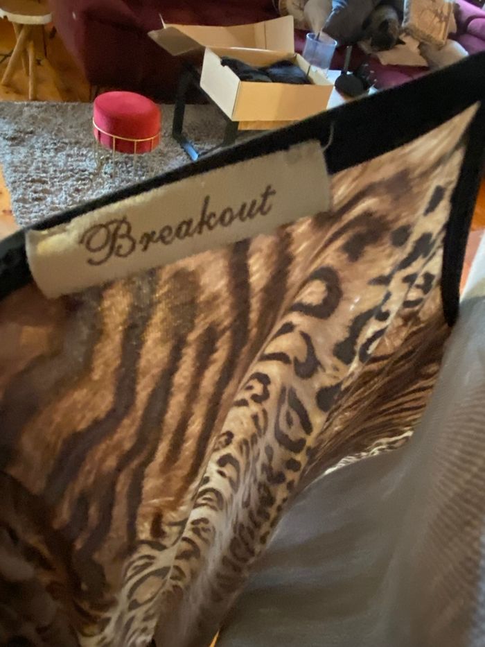 Robe longue imprimé animal – Breakout - photo numéro 6