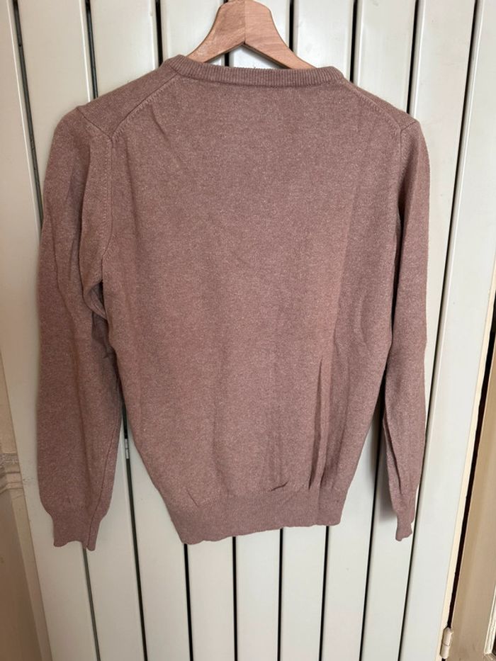 Pull col rond beige S - photo numéro 2