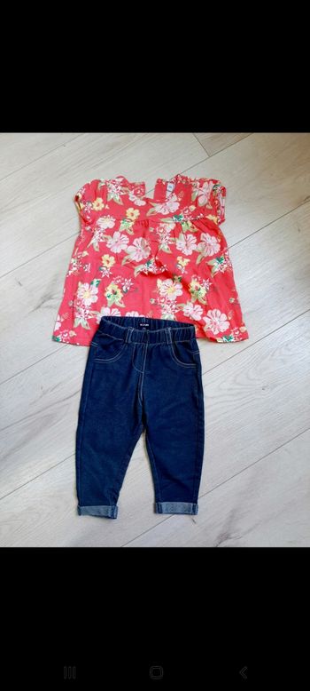 Ensemble blouse et jegging
