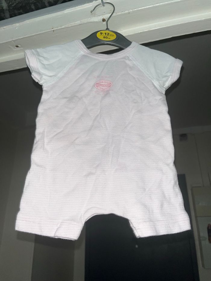 Combinaison fille 1 mois petit bateau - photo numéro 2