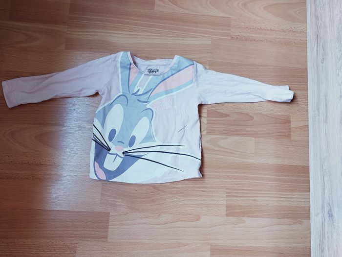 Lot 7 pièces filles très bon état : pulls, legging et jupe 18 mois - 80 cms - photo numéro 4