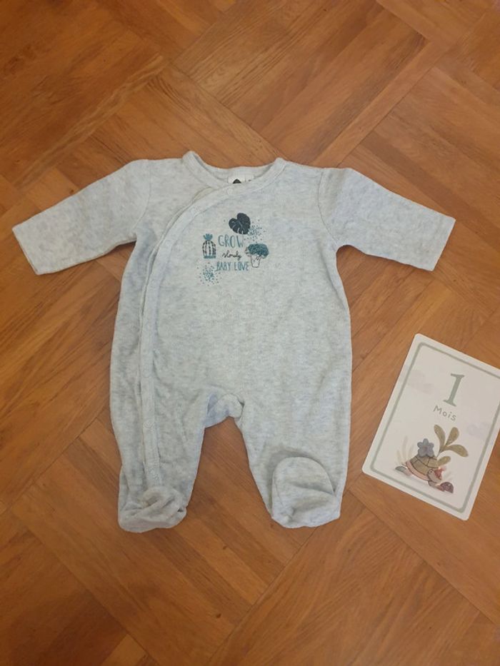 Lot 3 pyjamas hiver 1 mois garçon - photo numéro 3