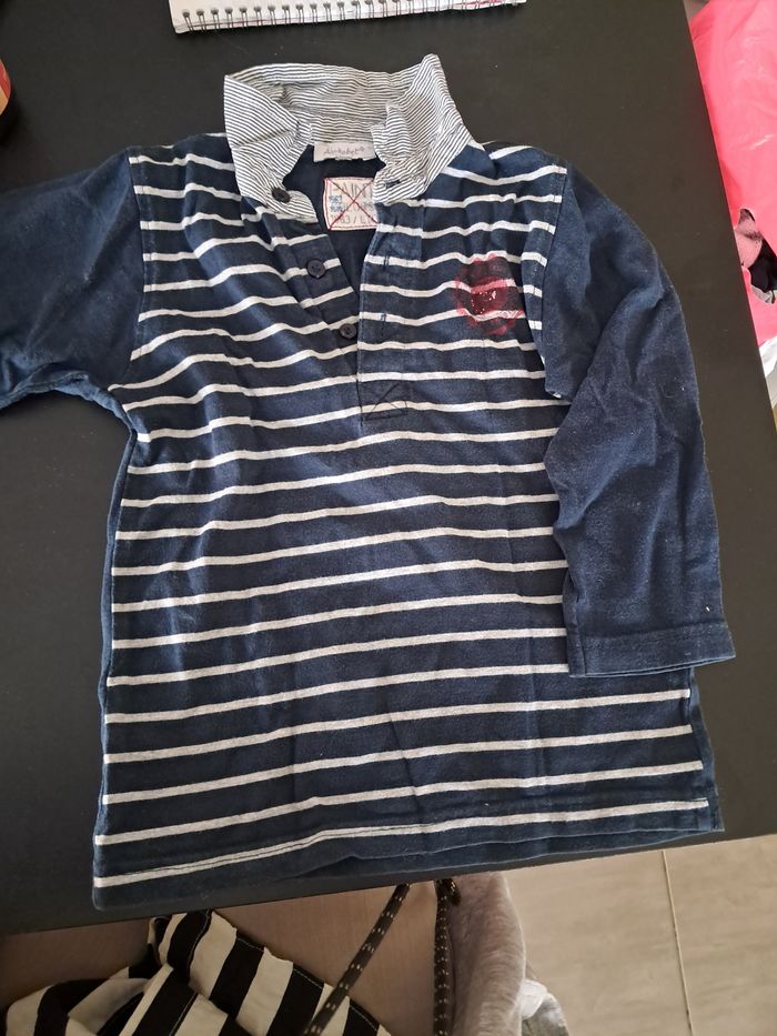 Très beau polo alphabet taille 4 ans D'occasion