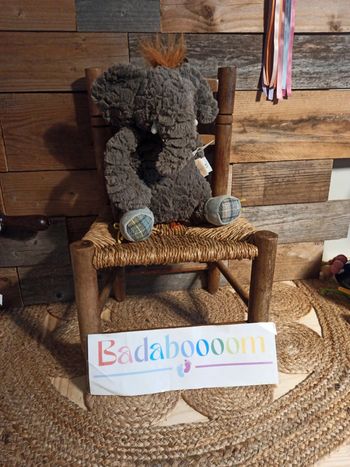 Peluche éléphant moulin roty tbe le roty moulin bazar