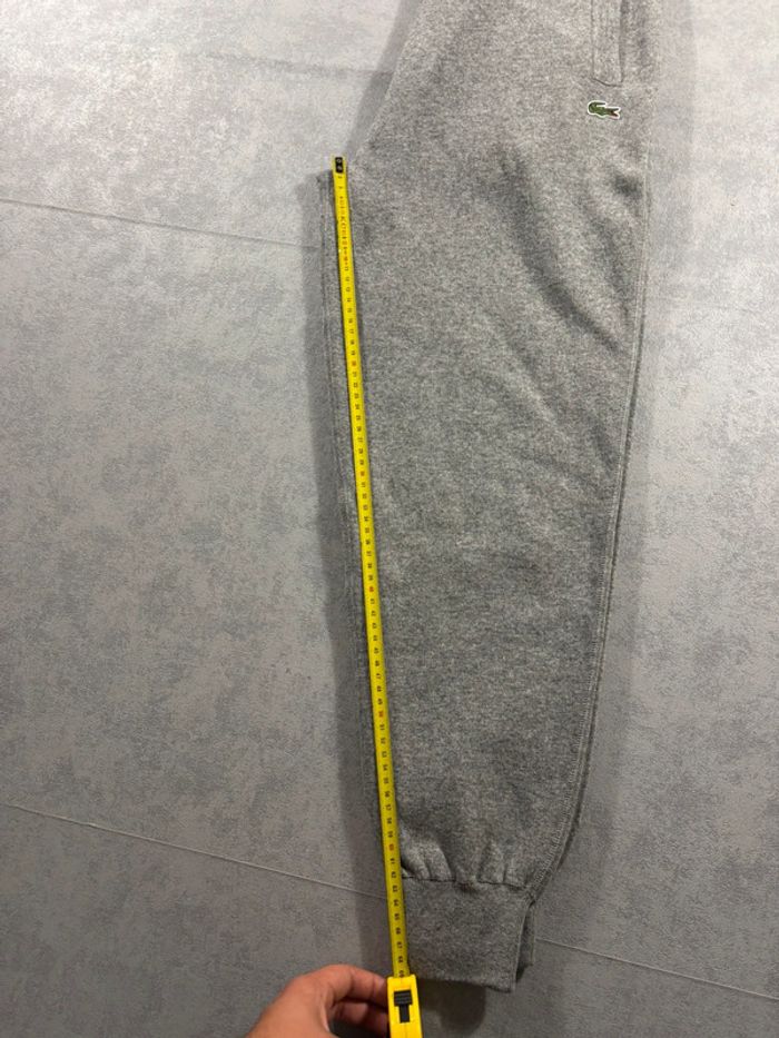 Jogging Gris Lacoste Taille XS Cachemire / Coton - photo numéro 10