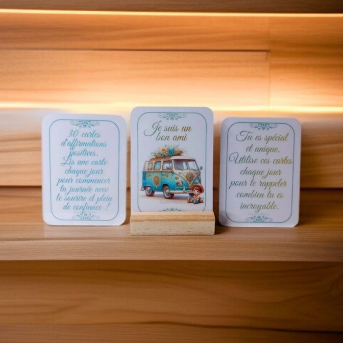 Cartes d'affirmations positives, Jeu éducatif bienveillant - photo numéro 3