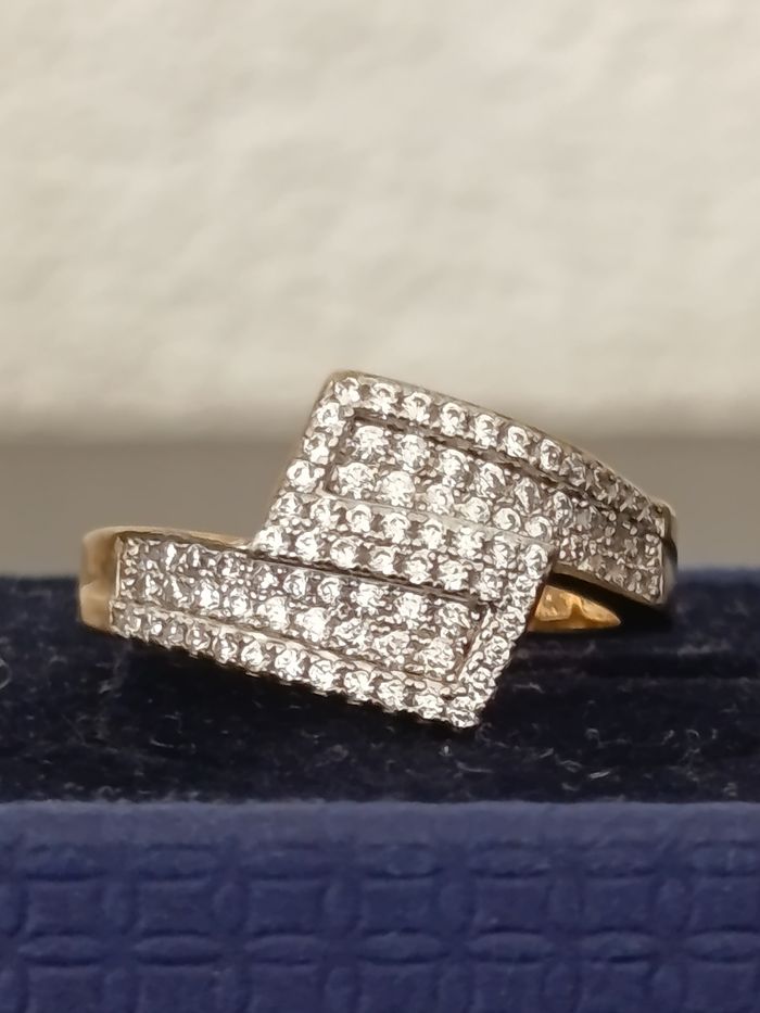 Bague plaqué or. - photo numéro 3