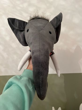 Tête d’éléphant - déco chambre d’enfant