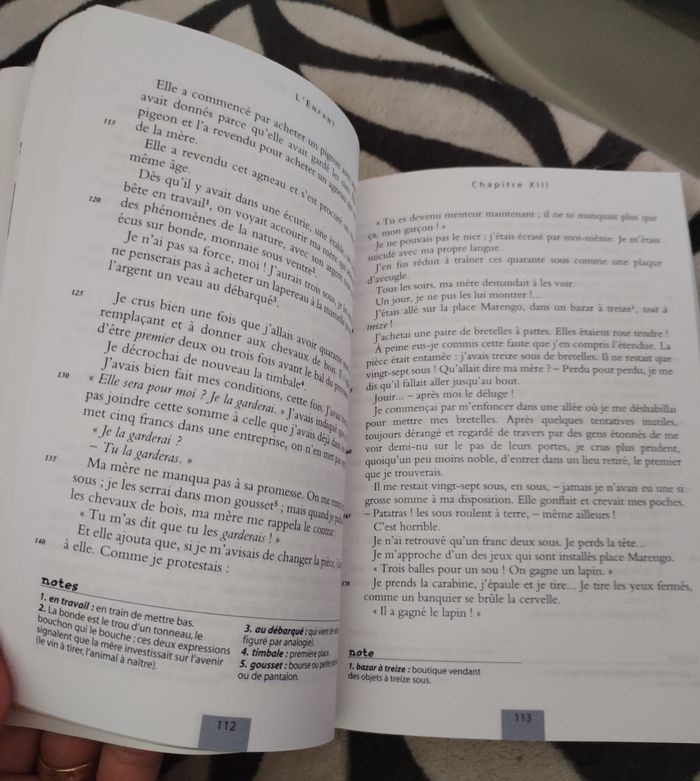 Livre "L'enfant" de Jules Vallès édition biblio collège 350 pages - photo numéro 3