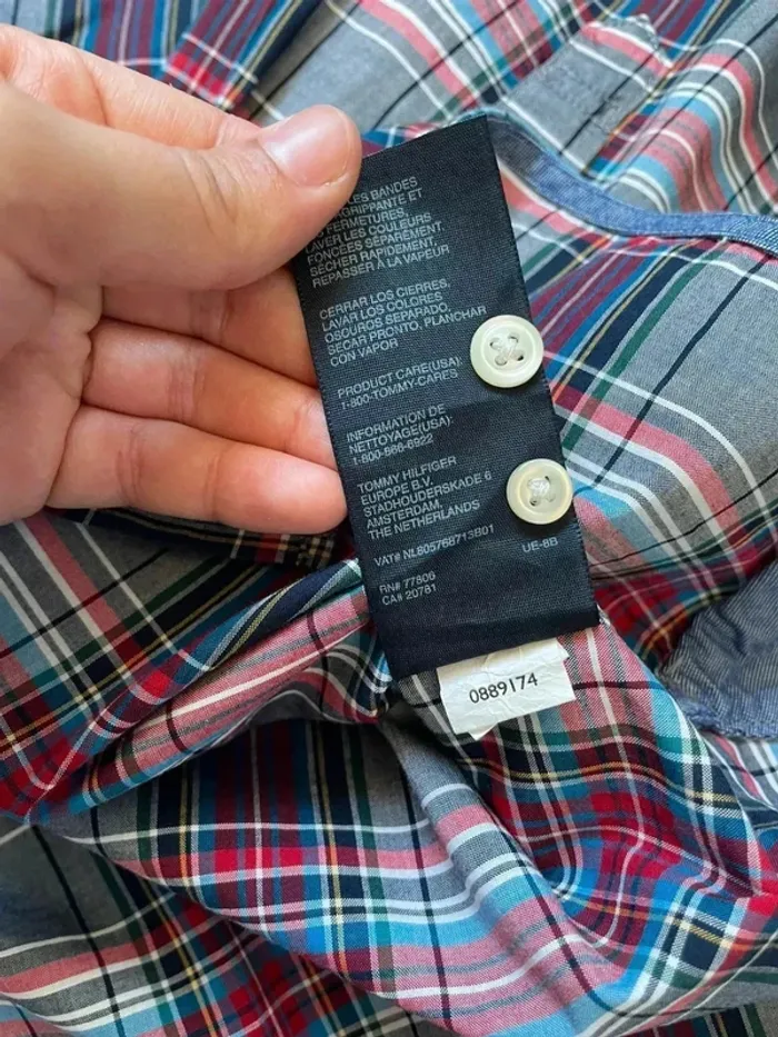 Chemise Tommy hilfiger - Taille M - photo numéro 8