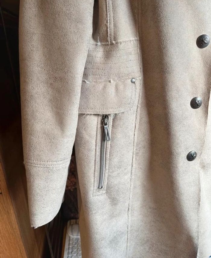 Magnifique manteau en fourrure synthétique taille L || Taifun - photo numéro 4