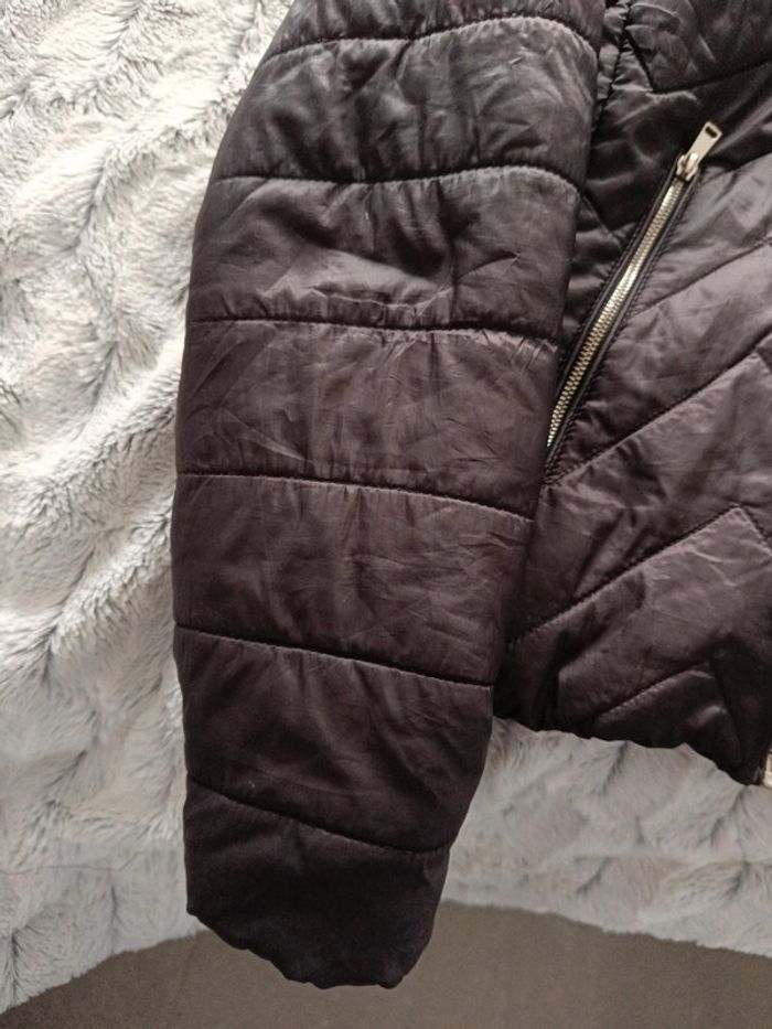 Doudoune légère noire  bershka taille S - photo numéro 3