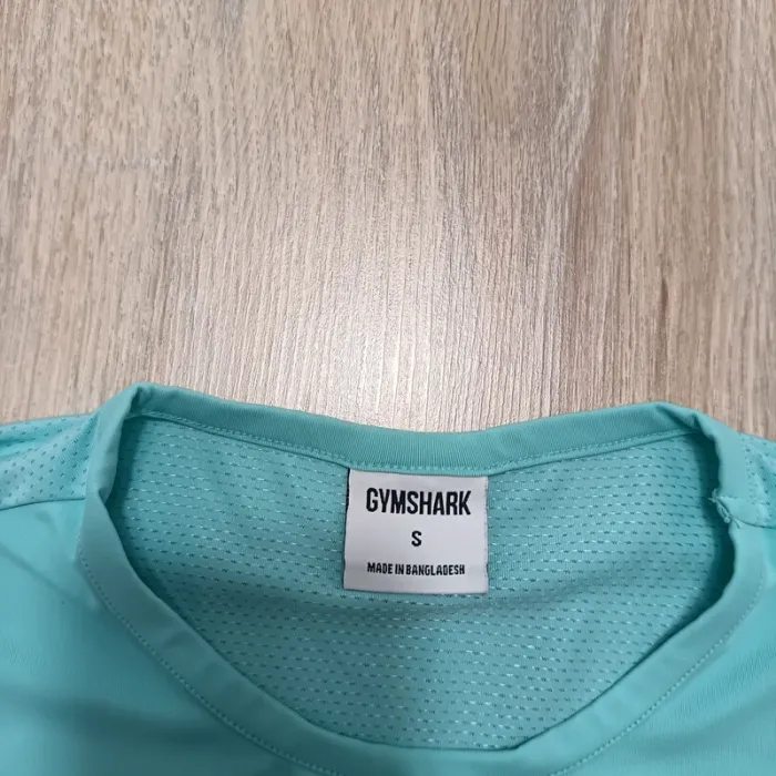 Hauts gymshark femme s bleu turquoise débardeur - photo numéro 4