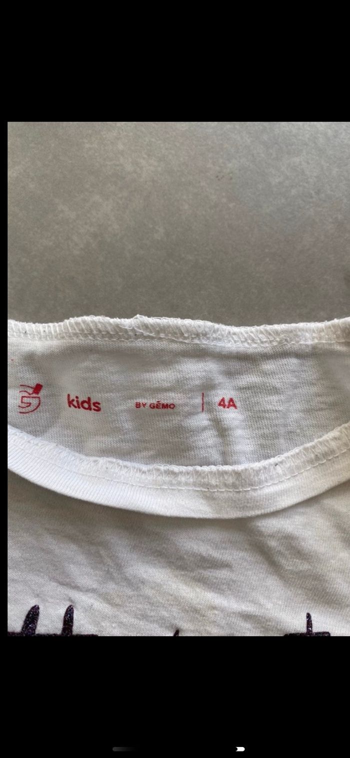 Tee shirt manches longues 4 ans - photo numéro 7