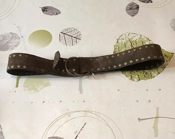 Ceinture marron taille 100  , large de 4,5 cm