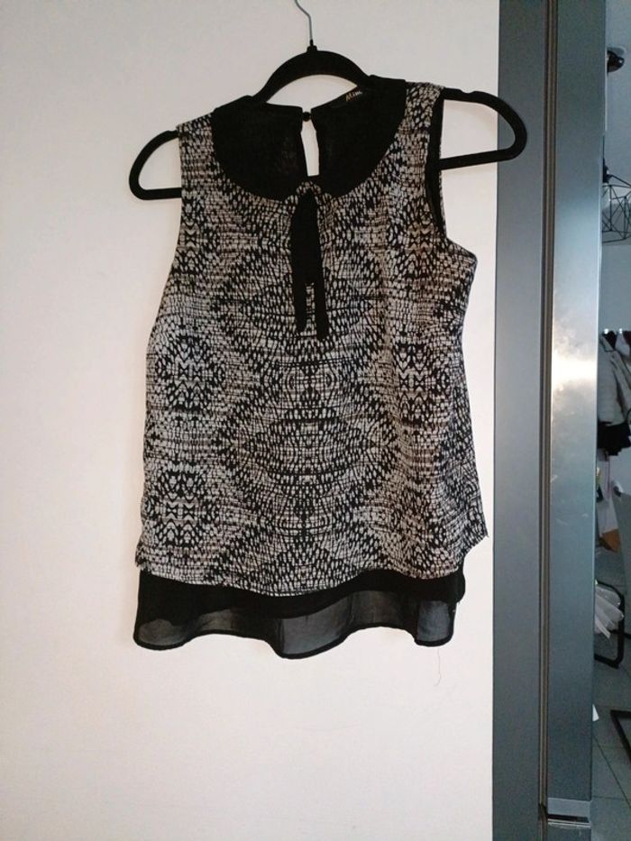 Top sans manches Mim Col Claudine – Taille 36 – Très bon état