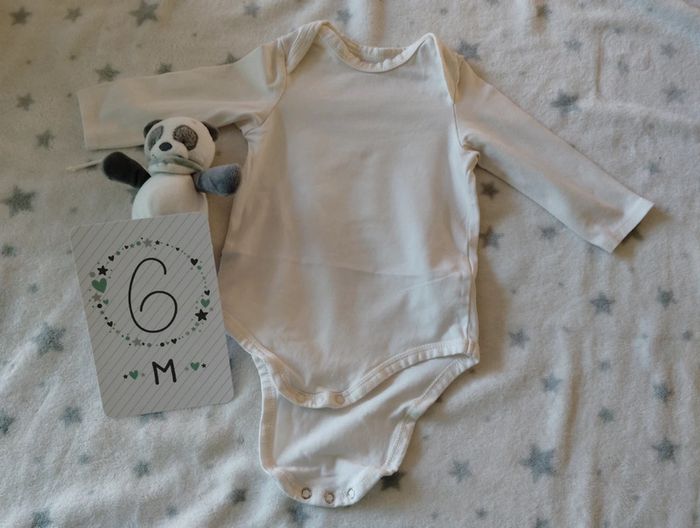 Lot de 5 bodies fin ML - Theme Dino - TAO - photo numéro 11