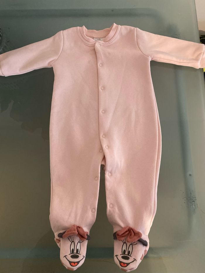 Combinaison chaude 3/6 mois Minnie Disney
