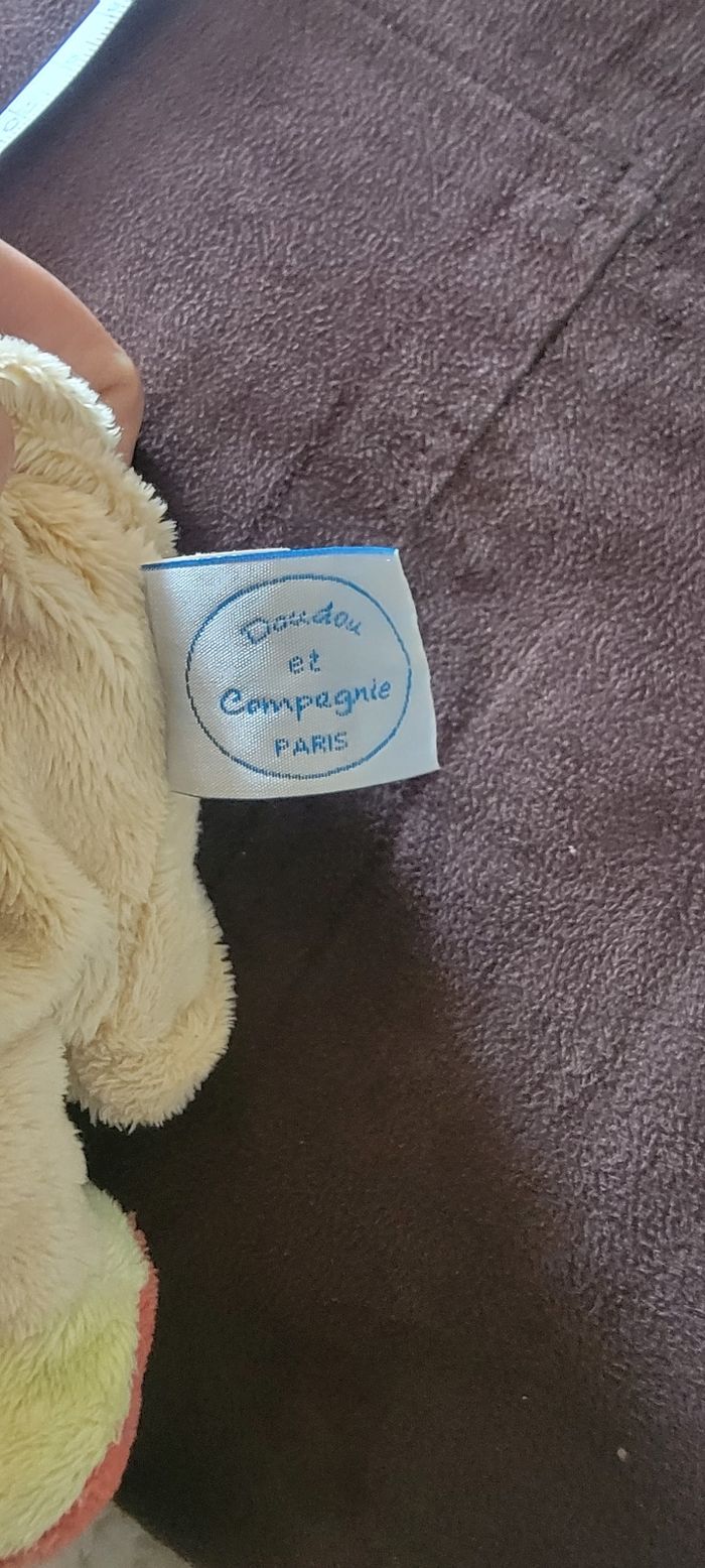 Marionnette éléphant Doudou et Compagnie - photo numéro 4