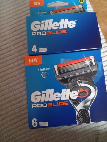 Lot de 10 lames gillettes proglide à 25€ 