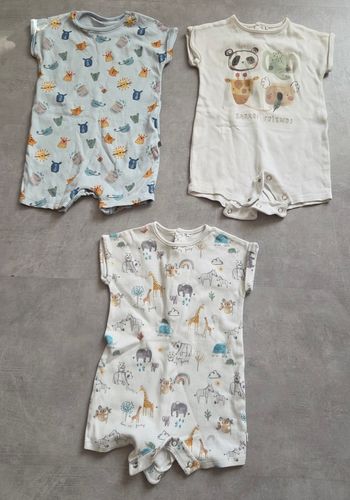 Lot de 3 grenouillère next baby 6mois