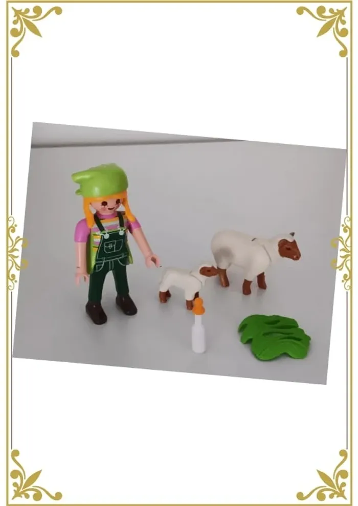 Fermière avec moutons playmobil - photo numéro 7