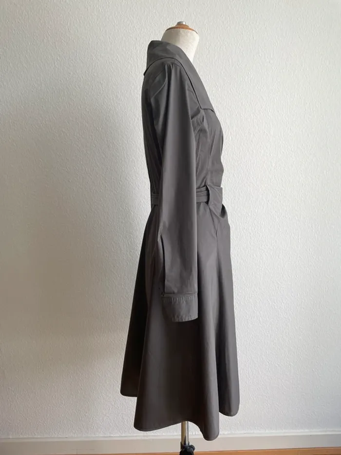 Robe cache-cœur Max Mara taupe - photo numéro 5