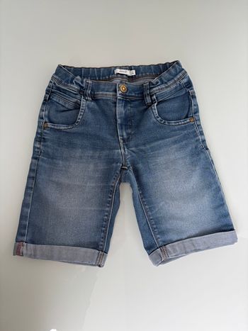 Short en jeans