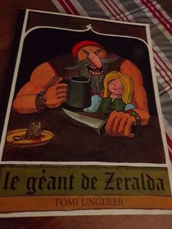 Livre  Le géant de Zeralda l'école des loisirs