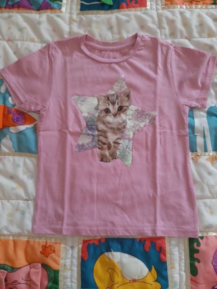 T shirt h&m magique chat
