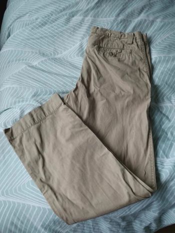 Pantalon Chino homme beige W34 - L32 H et M