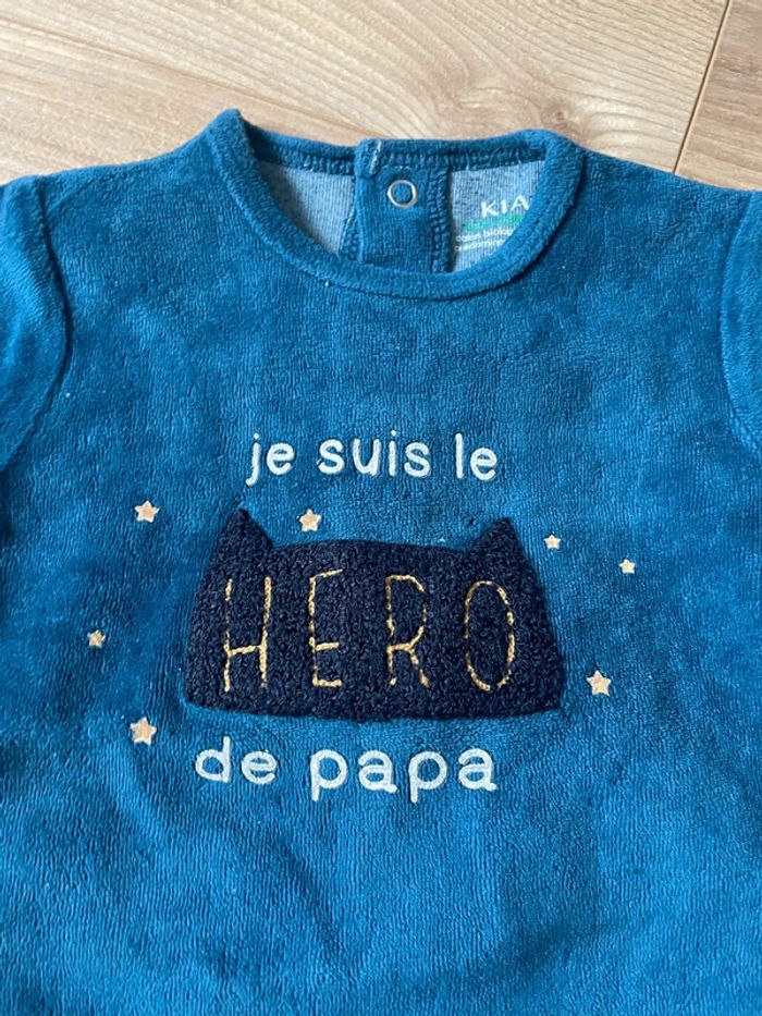 2 pyjama Kiabi velours - photo numéro 3