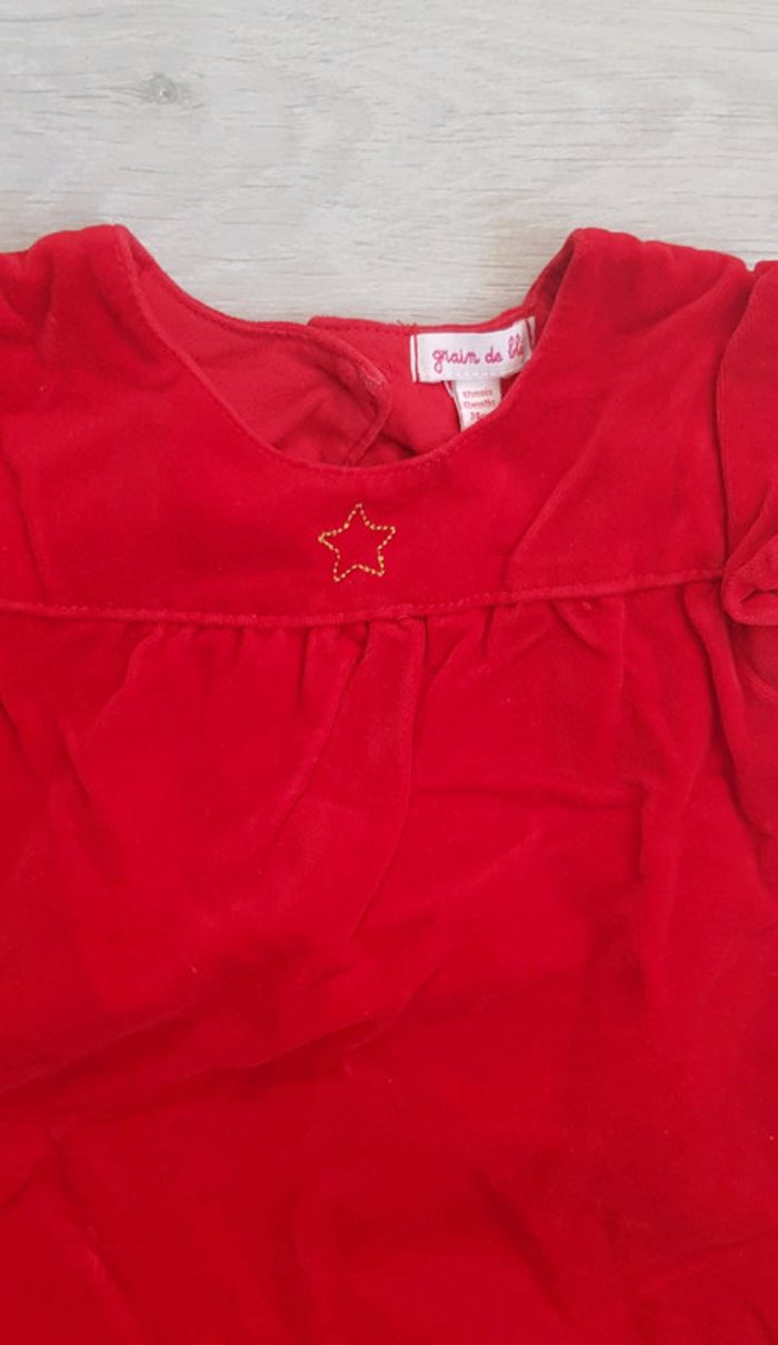 Robe velours 12 mois - photo numéro 2