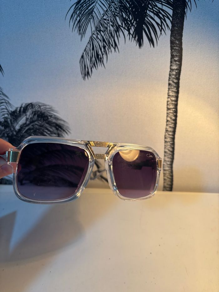 Lunettes Cazal verre mauve