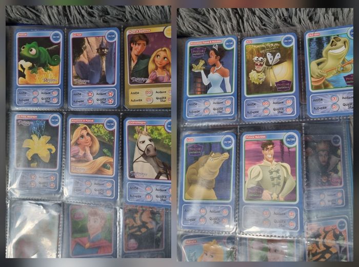 Coffret collection Disney comme neuf avec cartes brillantes et holographiques - photo numéro 6