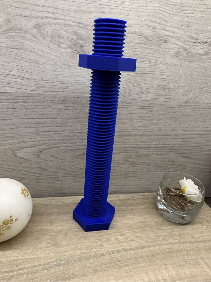Vis et son écrou type montessori - photo numéro 4