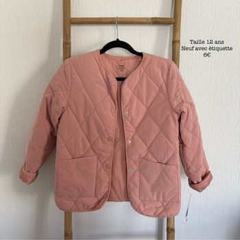 Manteau kiabi taille 12 ans neuf avec étiquette