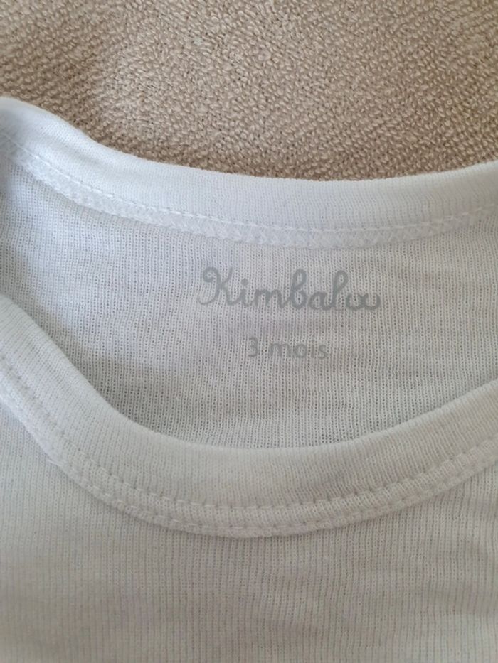 Lot de 3 bodies kimbaloo - photo numéro 2