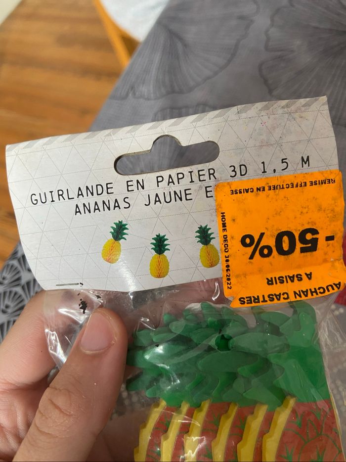 Guirlande ananas - photo numéro 3