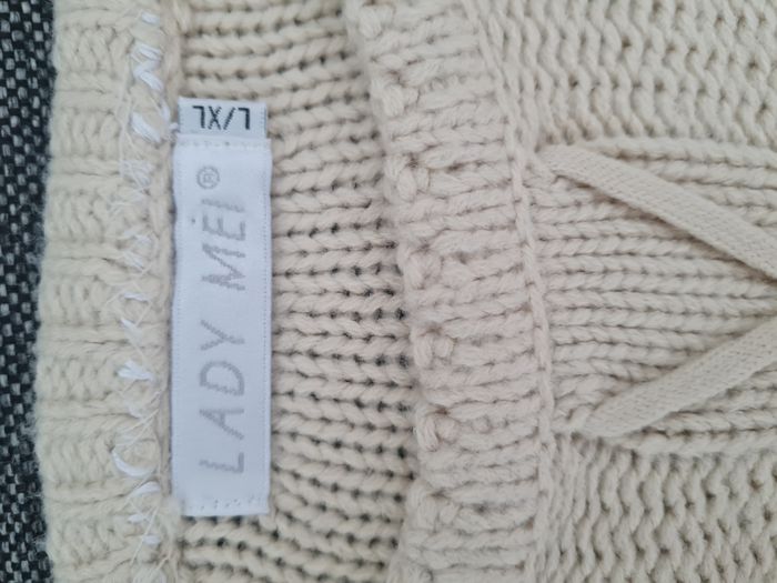 Pull beige laine - photo numéro 3