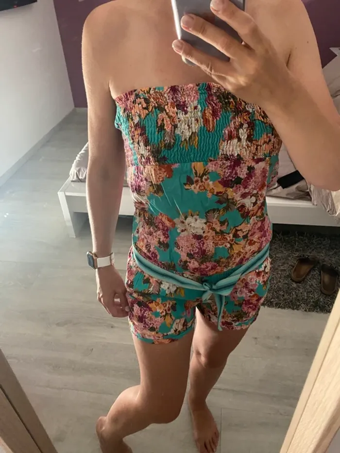 Combishort fleurie Promod - photo numéro 5