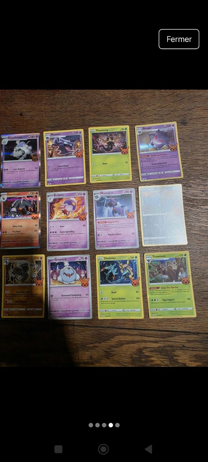 Lot de 18 carte pokémon - photo numéro 2