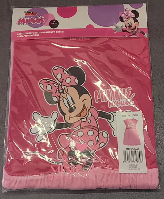 Robe d'été pour enfants 8ans Minnie