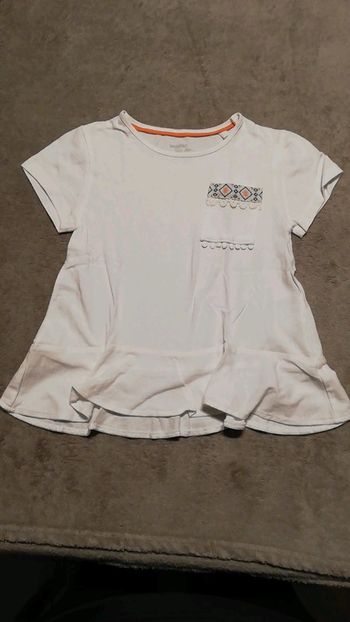 Tunique blanche 3 ans fille lupilu