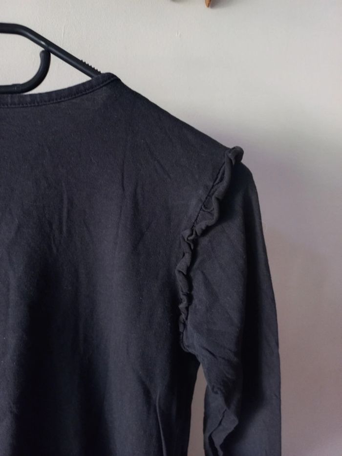 Tee-shirt manches longues noir - photo numéro 5