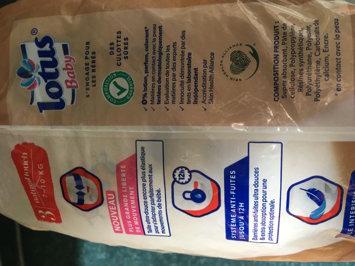 40 culottes Lotus Baby douceur naturelle t3 - photo numéro 4