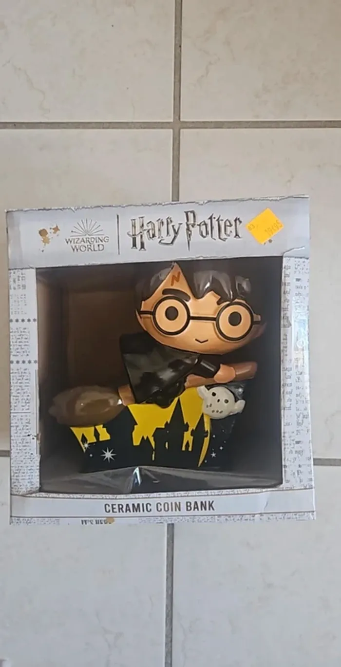 Ceramic coin bank harry potter